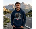 Mille Miglia - HOODIE TEDDY, blue