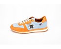 CLASSIC LEGEND MOTORS - Men's 24h Le Mans 66 Leather Sneakers, Sky Blue/Orange