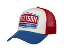STETSON - Trucker Cap Gasoline, blau-weiss-rot