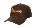STETSON - Trucker Cap Cotton Linen Stripe, brown / olive stripe