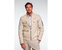 CLASSIC LEGEND MOTORS - Le Mans Lederjacke Lagache, ecru