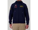 Steve McQueen - Herren Hoodie Full Zip Faster, navy