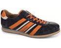 KAMO-GUTSU - Herren-Sneaker, Tifo-Line, Denim-Arancio