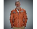 Grandprix Originals - 125 Gulf Vintage Race Jacket, orange