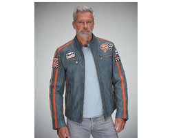 Grandprix Originals - Gulf Racing Jacket, ice blue