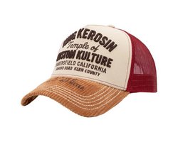 King Kerosin - Herren Trucker Cap "Kustom Kulture", senf & yellow