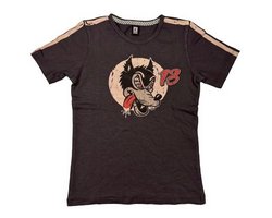 Warson Motors - T-Shirt Speed Wolf, carbone, Kids