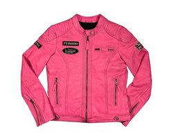 Warson Motors - Feinste Damen Lederjacke aus Lammleder im tollen Vintage-Look