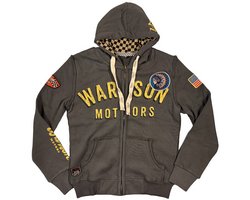 Warson Motors - Damen Hoodie Indian 52, grey