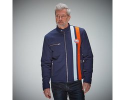 Grandprix Originals - Gulf Roadmaster Men Jacket, navy blue