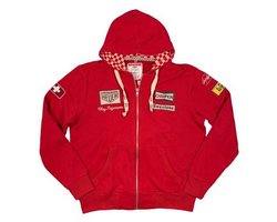 Warson Motors - Herren Hoodie Clay Regazzoni, Monza 1970, rot
