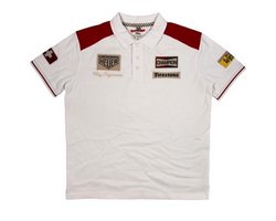 Warson Motors - Herren Polo-Shirt Clay Regazzoni, white