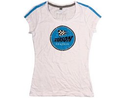 Warson Motors - Damen T-Shirt Powered, white