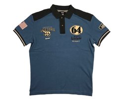 Warson Motors - Herren Polo-Shirt Daytona 64, blue