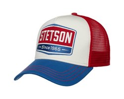 STETSON - Trucker Cap Gasoline, blau-weiss-rot