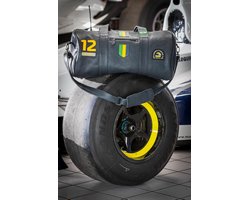 CLASSIC LEGEND MOTORS - Ayrton Senna, Sao Paulo Bag, blue marine