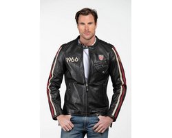 CLASSIC LEGEND MOTORS - Le Mans Lederjacke Marne, schwarz