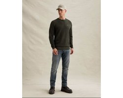PME LEGEND - Herren Pullover aus Baumwolle/Modal mit Rundhalsausschnitt
