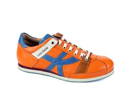 KAMO-GUTSU - Herren-Sneaker, Tifo-Line, arancio-jeans
