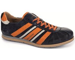 KAMO-GUTSU - Herren-Sneaker, Tifo-Line, Denim-Arancio