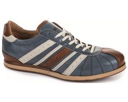 KAMO-GUTSU - Herren-Sneaker, Tifo-Line, Ginepro-Cognac