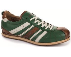 KAMO-GUTSU - Herren-Sneaker, Tifo-Line, Verde-Cognac
