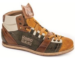 KAMO-GUTSU - Herren-Sneaker, Tifo-Line, Mustard-Verdone