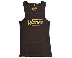 Warson Motors - Damen Tanktop, carbone/gold