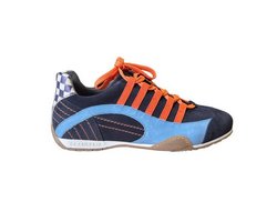 Grandprix Originals - GPO RACING SNEAKER blue suede
