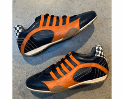 Grandprix Originals - GPO Racing Sneaker indigo-orange