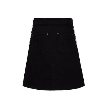 Queen Kerosin - Damen A-Linien-Rock 'Super Modified', schwarz 