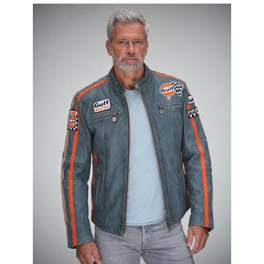 Grandprix Originals - Gulf Racing Jacket, ice blue 