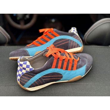 Grandprix Originals - GPO RACING SNEAKER blue suede 