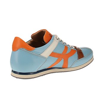 KAMO-GUTSU - Herren-Sneaker, Tifo-Line, cielo-arancio 