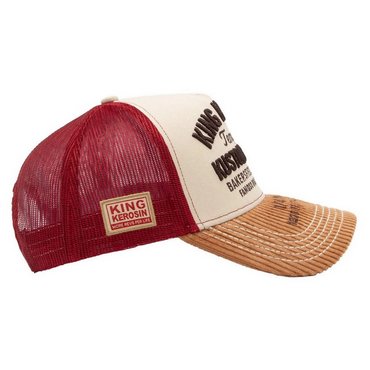 King Kerosin - Herren Trucker Cap "Kustom Kulture", senf & yellow 