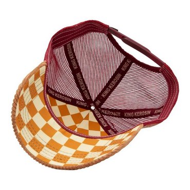 King Kerosin - Herren Trucker Cap "Kustom Kulture", senf & yellow 