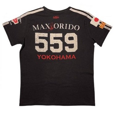 Warson Motors - Herren T-Shirt Max Orido, carbone 