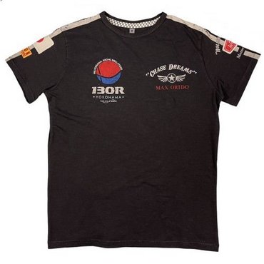 Warson Motors - Herren T-Shirt Max Orido, carbone 