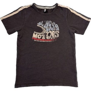 Warson Motors - T-Shirt helmet color, carbone, Kids 