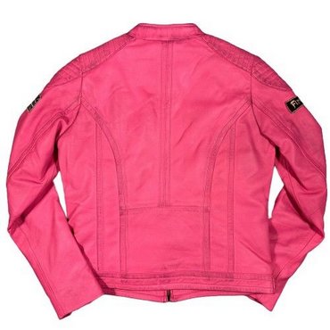Warson Motors - Feinste Damen Lederjacke aus Lammleder im tollen Vintage-Look 