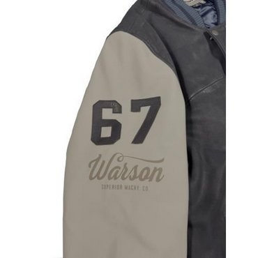 Warson Motors - Varsity leather jacket 