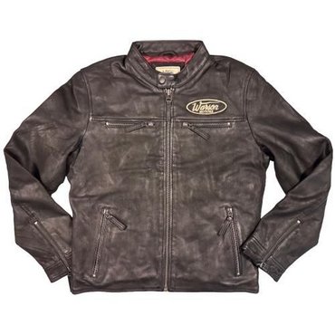 Warson Motors - Herren Lederjacke Classic 