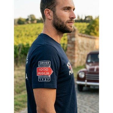 Mille Miglia - T-SHIRT AUTHENTIC CLASSIC, blue 
