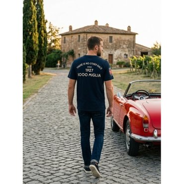 Mille Miglia - T-SHIRT AUTHENTIC CLASSIC, blue 