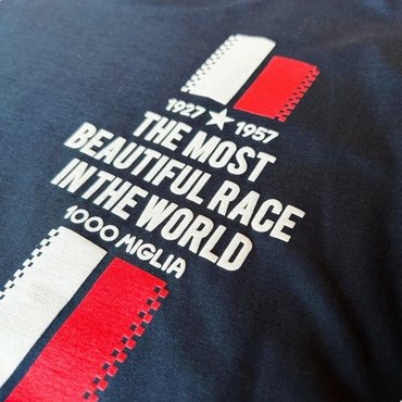 Mille Miglia - T-SHIRT AUTHENTIC CLASSIC, blue 