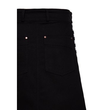 Queen Kerosin - Damen A-Linien-Rock 'Super Modified', schwarz 