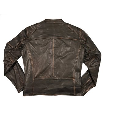 Warson Motors - Men Classic Driver Jacket, brown rub off 
