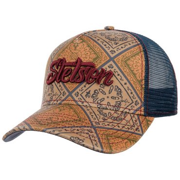 STETSON - Trucker Cap Vintage Print 