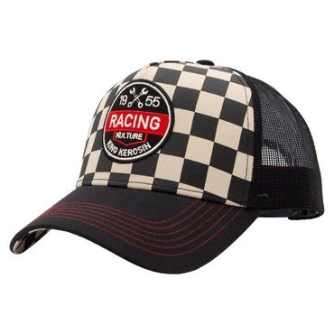 King Kerosin - Herren Trucker Cap "Racing Kulture", black 