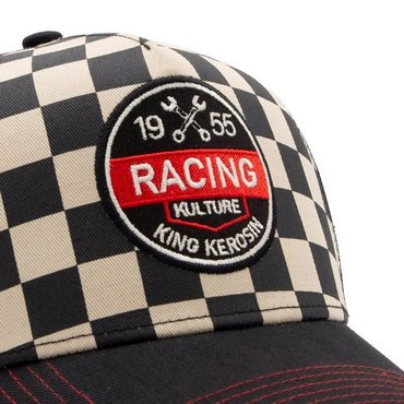 King Kerosin - Herren Trucker Cap "Racing Kulture", black 